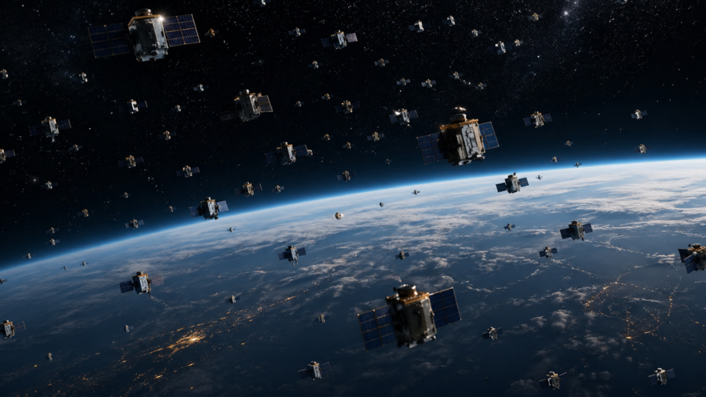 china satellite swarms concerns